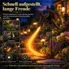 Solar Drachen Gartenleuchte mit LED-Flammeneffekt, Produktbild-Vorschau 6