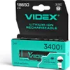 VIDEX 18650-P 3400mAh Li-ion baterie s ochranným boxem (1 Náhled obrázku produktu 1