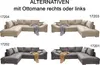 Ecksofa modern Schlafsofa Eckcouch Polsterecke L-Form Produktbild-Vorschau 10