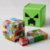 Klocki Magnetyczne Kostki Piksele 3D Konstrukcyjne +Pudełko Podgląd zdjęcia produktu 8