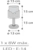 Lampada da comodino Luce notturna LED per bambini Baby Anteprima dell’immagine prodotto 7