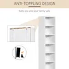 HOMCOM Lot de 2 étagères colonnes Armoire de Rangement Voir les images du produit 6