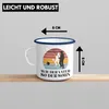 Trendation - Angler Emaille Tasse Geschenk Männer Sohn Produktbild-Vorschau 3