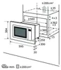 Exquisit Einbau-Mikrowelle EMW 19-7 G | Grill | max. 900 W Produktbild-Vorschau 11