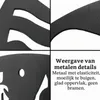 5er-Set Metall-Wanddeko Schwalben, Eisen, 15x20 cm, schwarz Anteprima dell’immagine prodotto