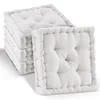 Beautissu Lot de 4 coussins de sol Mila, 40 x 40 cm, Voir les images du produit 1