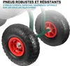Siège de jardin sur larges roues Charge 150kg max. Chariot Voir les images du produit 5