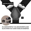 DonDon Hosenträger Herren extra stark - Hosenträger schwarz Produktbild-Vorschau 3