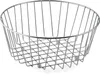 A silver wire basket on a white background. Produktbild-Vorschau