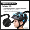 KED Kailu Helm – Kinderhelm mattschwarz größe M (53-59 cm) Produktbild-Vorschau 10