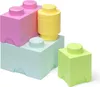 LEGO Aufbewahrungsboxen Multi-Pack 4 Stück – pastellfarben Produktbild-Vorschau 1