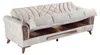 Sofagarnitur Polster Couchen Möbel Set 2tlg 3-Sitzer Sofa Produktbild-Vorschau 2