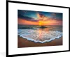 MuchoWow® Gerahmtes Poster Strand - Meer - Sonnenuntergang Produktbild-Vorschau 1