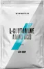 A white bag of MyProtein L-Glutamine Amino Acid. Produktbild-Vorschau