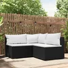 Set salotto da giardino con cuscini Poly Rattan Set di Anteprima dell’immagine prodotto 7