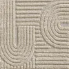 A close-up view of a textured rug with a geometric pattern. Podgląd zdjęcia produktu