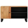 vidaXL TV-Schrank 80x33x46 cm Massivholz Akazie & Produktbild-Vorschau 4