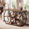 Tribesigns console tafel van 120 cm, in landelijke stijl, Productafbeelding-voorbeeld 7