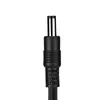 A close-up shot of a black power adapter cable with a cigarette lighter plug. Voir les images du produit