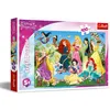 TREFL Puzzle Charming Princesses 100 Teile Produktbild-Vorschau 3