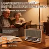 Klassische Radios, Retro Radio AM/FM/SW – Tragbares Produktbild-Vorschau 2