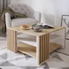 Forte CARDIGAN Couchtisch 80, moderner Sofatisch mit Ablage Produktbild-Vorschau 1