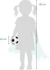 Softball Ø 10 cm schwarz-weiß, weicher Kinderball im Produktbild-Vorschau 7