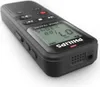 A close-up, angled view of a black Philips voice recorder on a white background. Produktbild-Vorschau