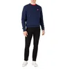 WRANGLER Herren, Sweatshirt SIGN OFF CREW, 4XL, Blau, Produktbild-Vorschau 1