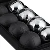 Billes de pétanque Relaxdays, lot de 8 billes en métal avec Voir les images du produit 7