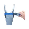 A hand is holding a digital caliper to measure a metal part. Produktbild-Vorschau