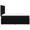 Eleganten-Stil Boxspringbett mit Matratze Schwarz 140x200 Produktbild-Vorschau 6