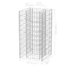 vidaXL Gabion letto rialzato in acciaio 50×50×100 cm Anteprima dell’immagine prodotto 7