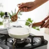 Transparenter Milchtopf mit Griff, Borosilikatglas, Produktbild-Vorschau 4