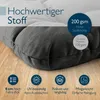 Beautissu 4er Set Premium Stuhlkissen Anthrazit HighLux SK, Produktbild-Vorschau 3