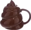 Tazza Emoticon Poo con coperchio 450 ml Anteprima dell’immagine prodotto 3