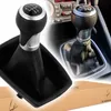 A collage showing a car gear shift knob and boot assembly, with one view in the foreground and another in the background showing it installed in a car's interior. Náhľad obrázku produktu