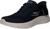 A single navy blue Skechers Go Walk sneaker is shown from a side-diagonal angle against a white background. Anteprima dell’immagine prodotto