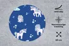 MuchoWow® Mauspad Mousepad Einhorn - Sterne - Muster 20x20 Produktbild-Vorschau 2
