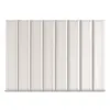 A cream-colored upholstered wall panel with vertical stitching. Podgląd zdjęcia produktu