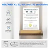 Caraffa filtrante elettrica istantanea Waterdrop Mega con 4 Anteprima dell’immagine prodotto 5
