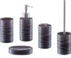 Zeller Bad-Accessoires-Set, 4-tlg., schwarz, Keramik Produktbild-Vorschau 5
