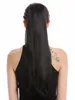 WIG ME UP Zopf Steckkamm Lang Glatt Schwarz YZF-1094S-1B Produktbild-Vorschau 3