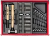 Carrello da officina 975x765x465mm con utensili 177 pezzi Anteprima dell’immagine prodotto 5