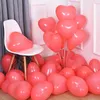 100 Stück Herzluftballons Rot Weiß, 12 Zoll Produktbild-Vorschau 2