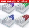MSS e.K. Deluxe Taschenfederkernmatratze 160 x 200 x 20 cm Produktbild-Vorschau 1