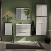 FACKELMANN Doppel-Hochschrank KARA / Badschrank mit Produktbild-Vorschau 4