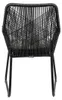Dining-Gartenstuhl | Mona | Schwarz | Rope | 2er Set Produktbild-Vorschau 7