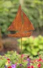 Rost Gartenstecker Segelboot 61,5 cm maritime Gartendeko Produktbild-Vorschau 2
