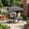 LEADZM Grillpavillon Faltpavillon Gartenpavillon mit Produktbild-Vorschau 4
